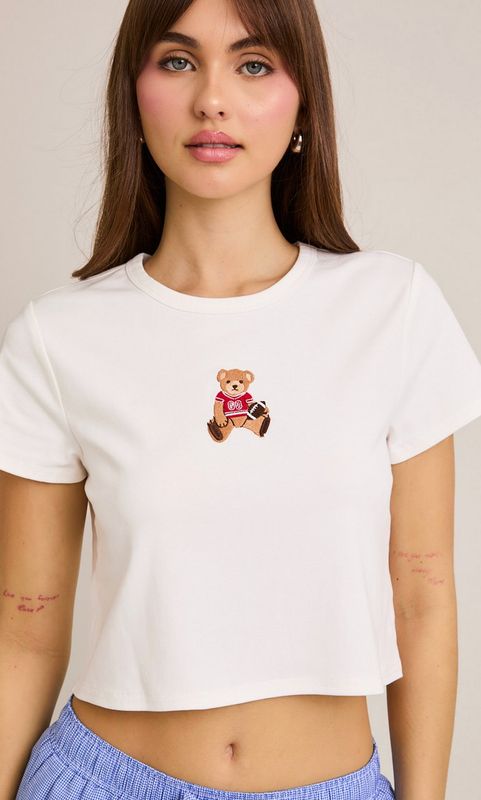 gameday teddy bear tee