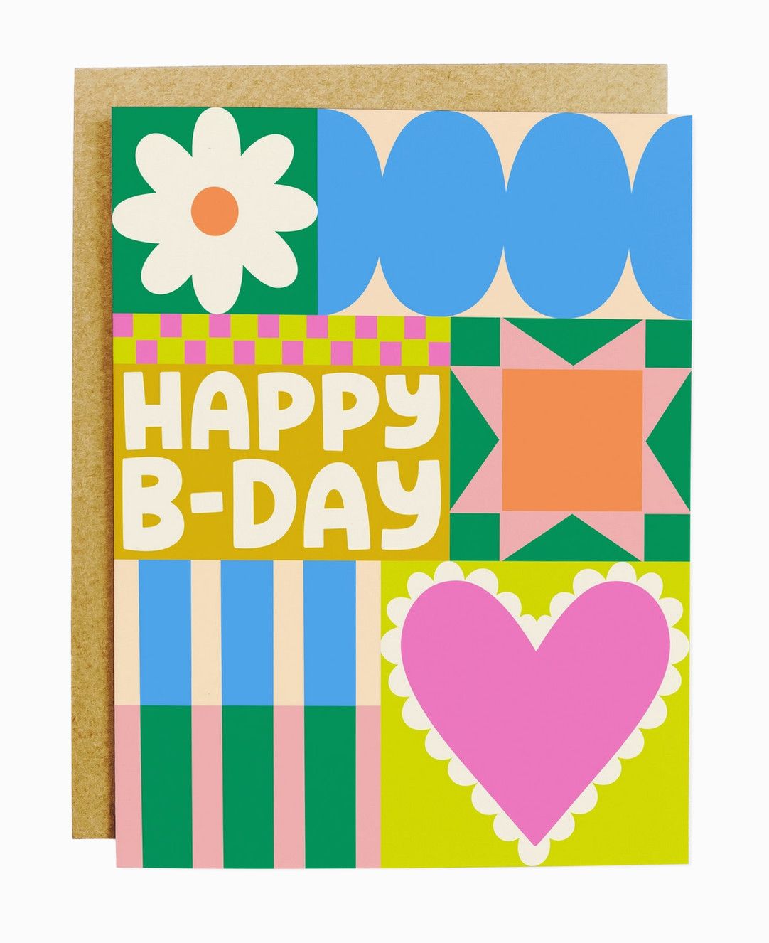 quilted birthday card