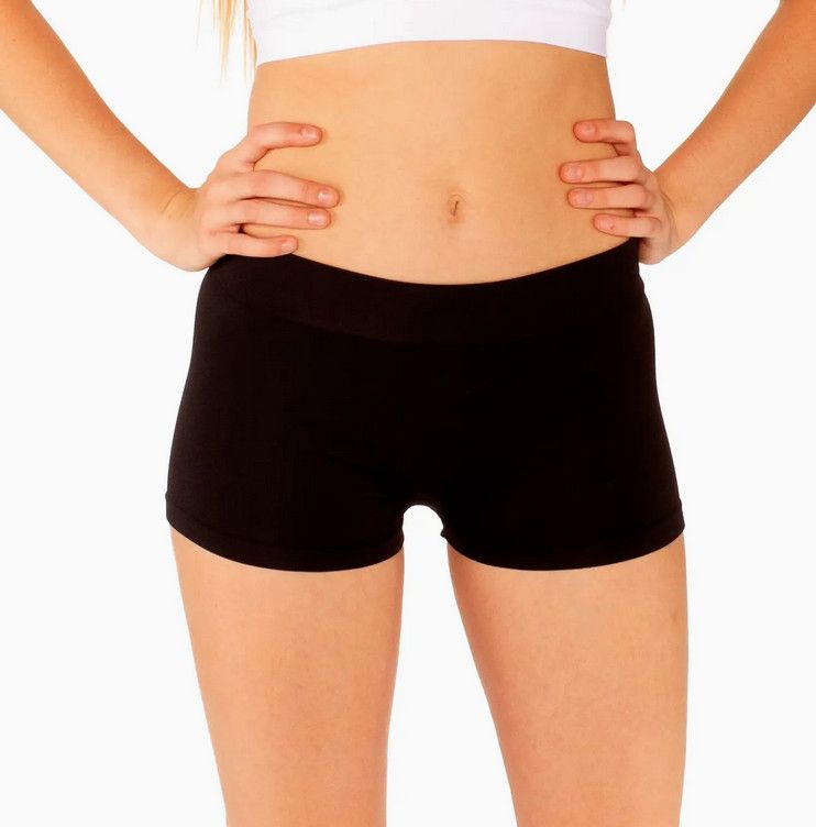 solid boy shorts 