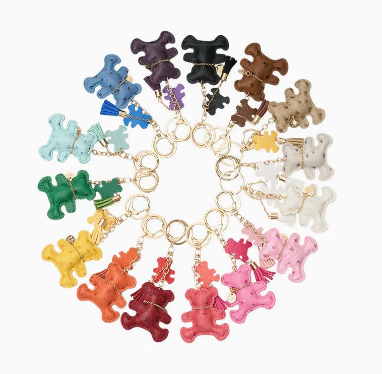 teddy bear keychain