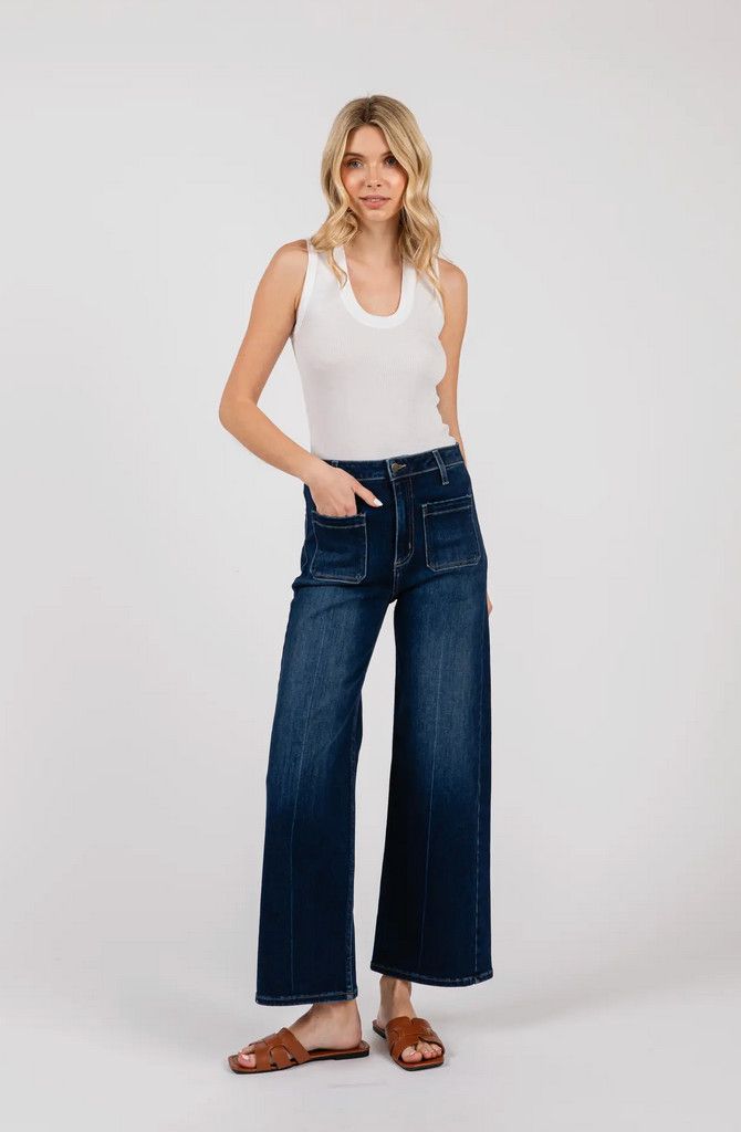 sailor front pocket jeans