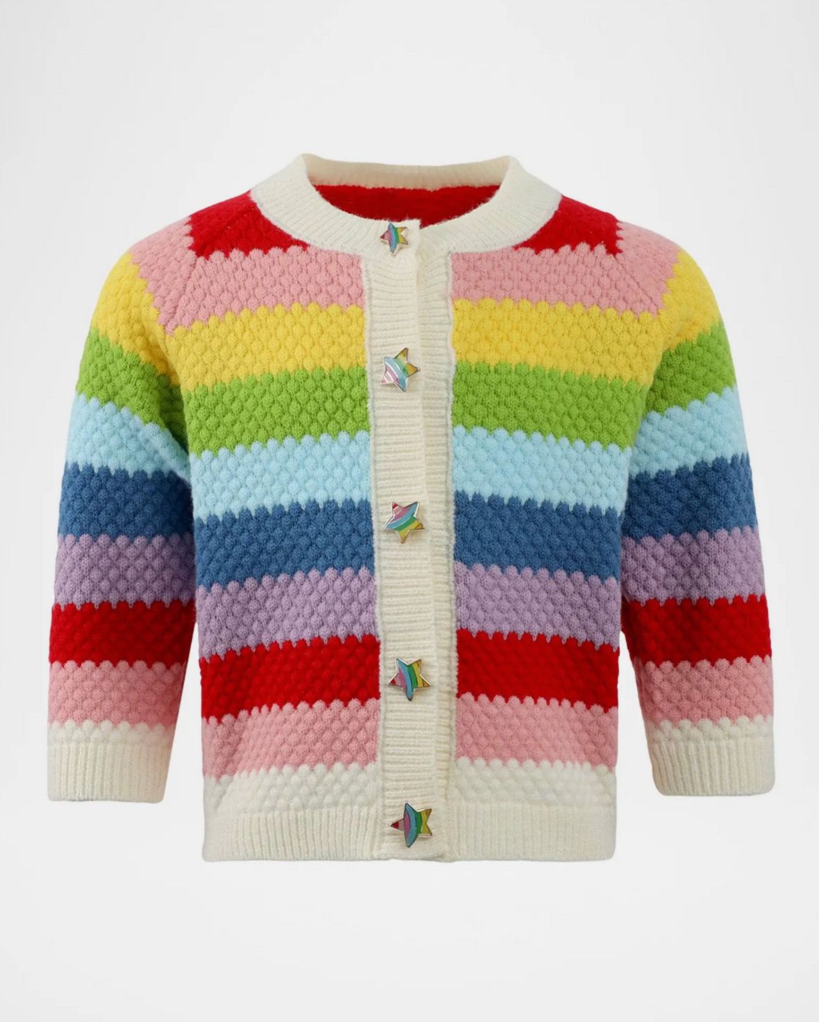 rainbow bright cardigan