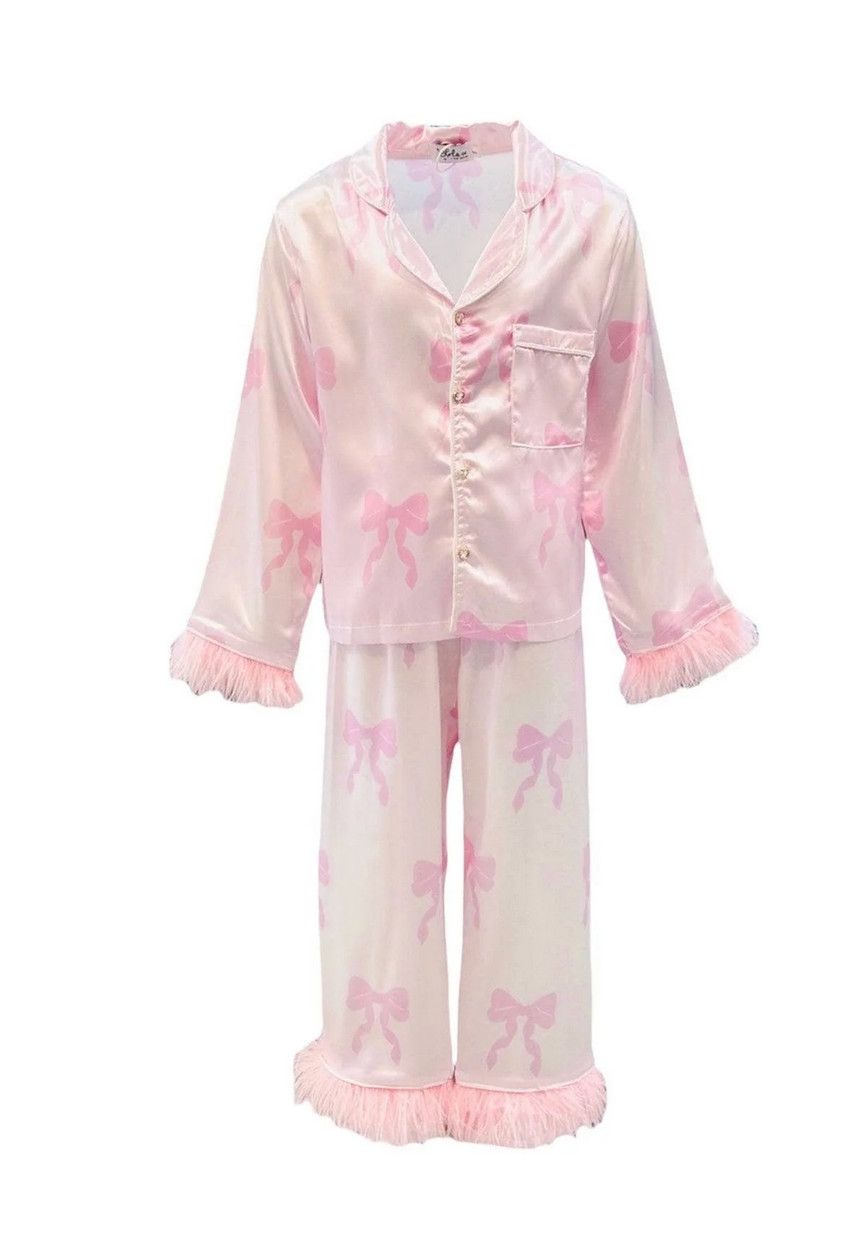 silky pj set