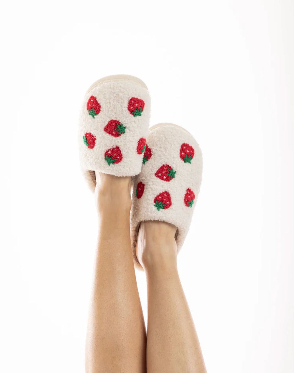 strawberry slippers