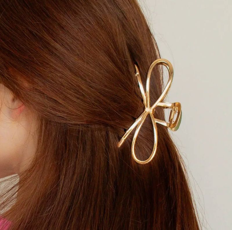radiant bow claw clip