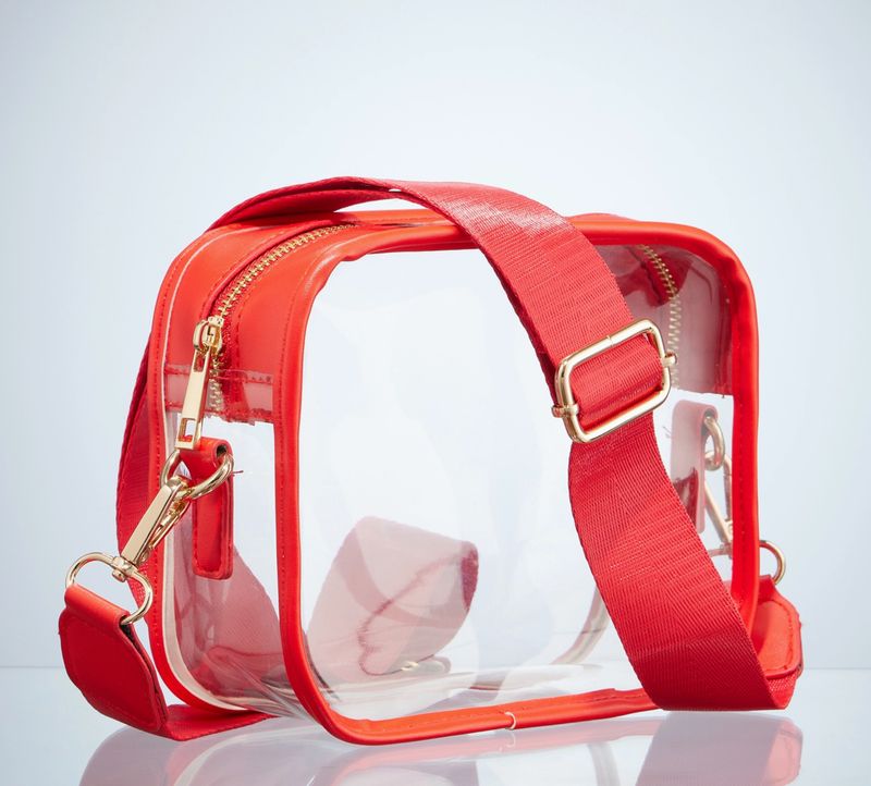 clear crossbody bag