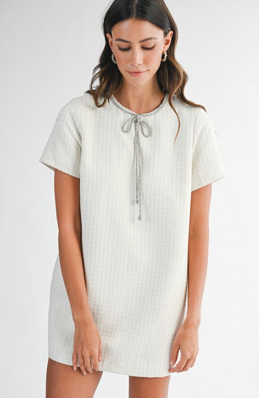 holly bow tweed mini 