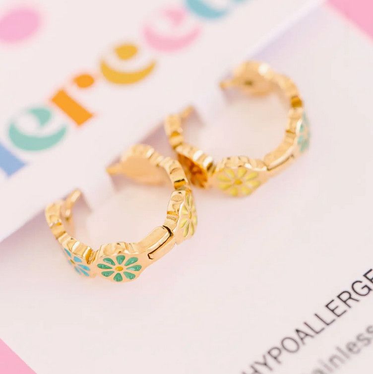 rainbow daisy huggies