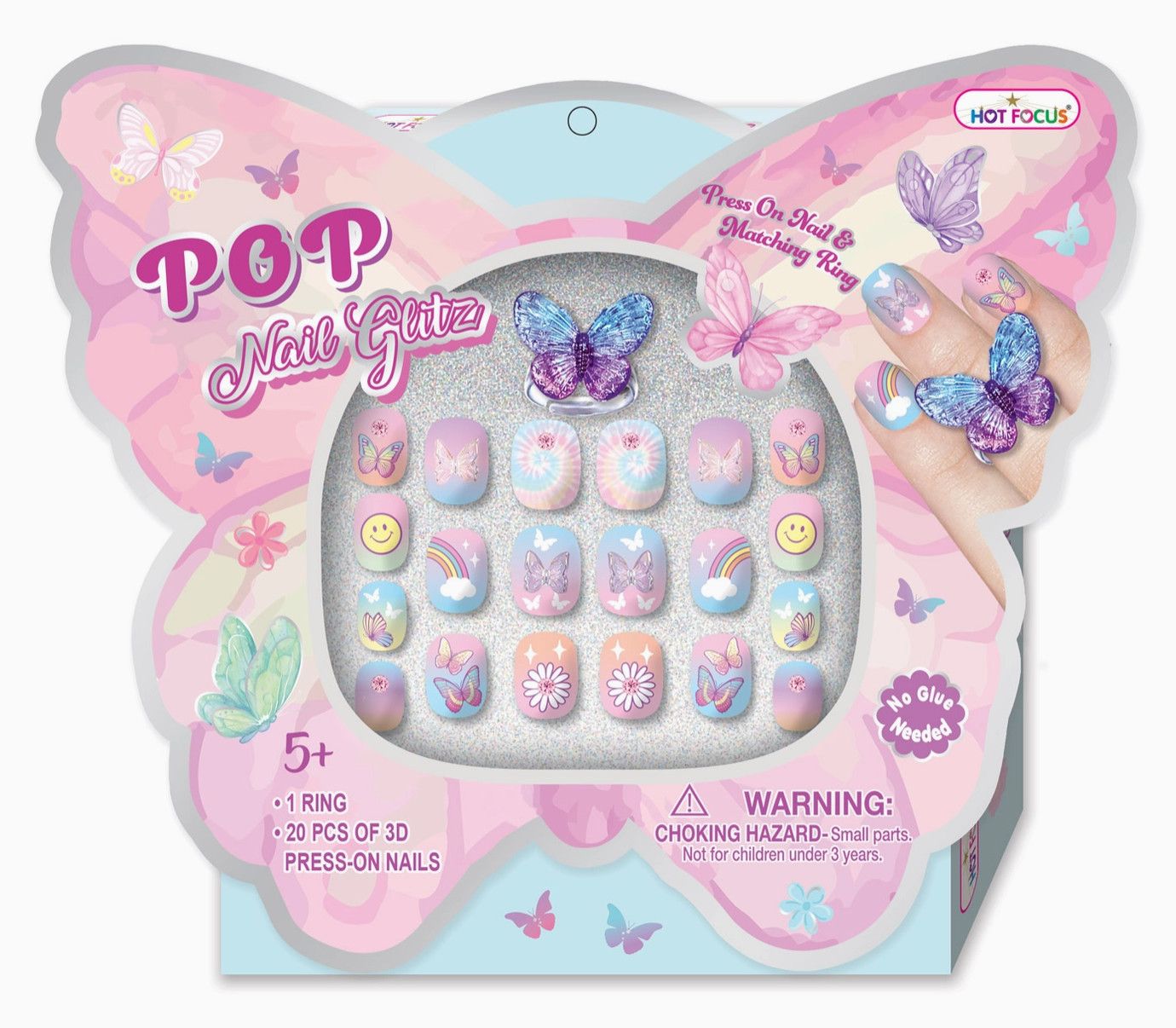 pop nail glitz