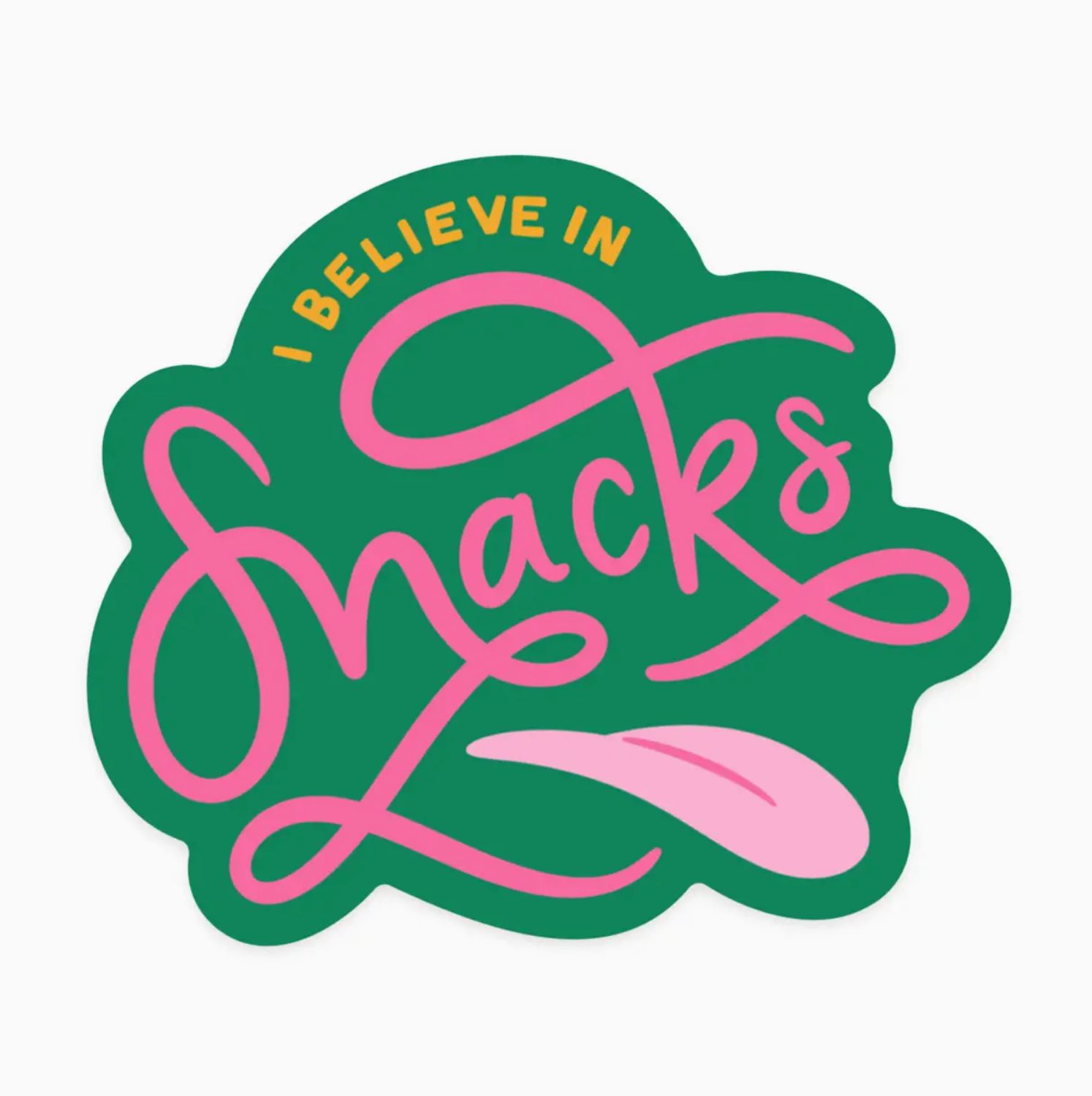 snacks sticker