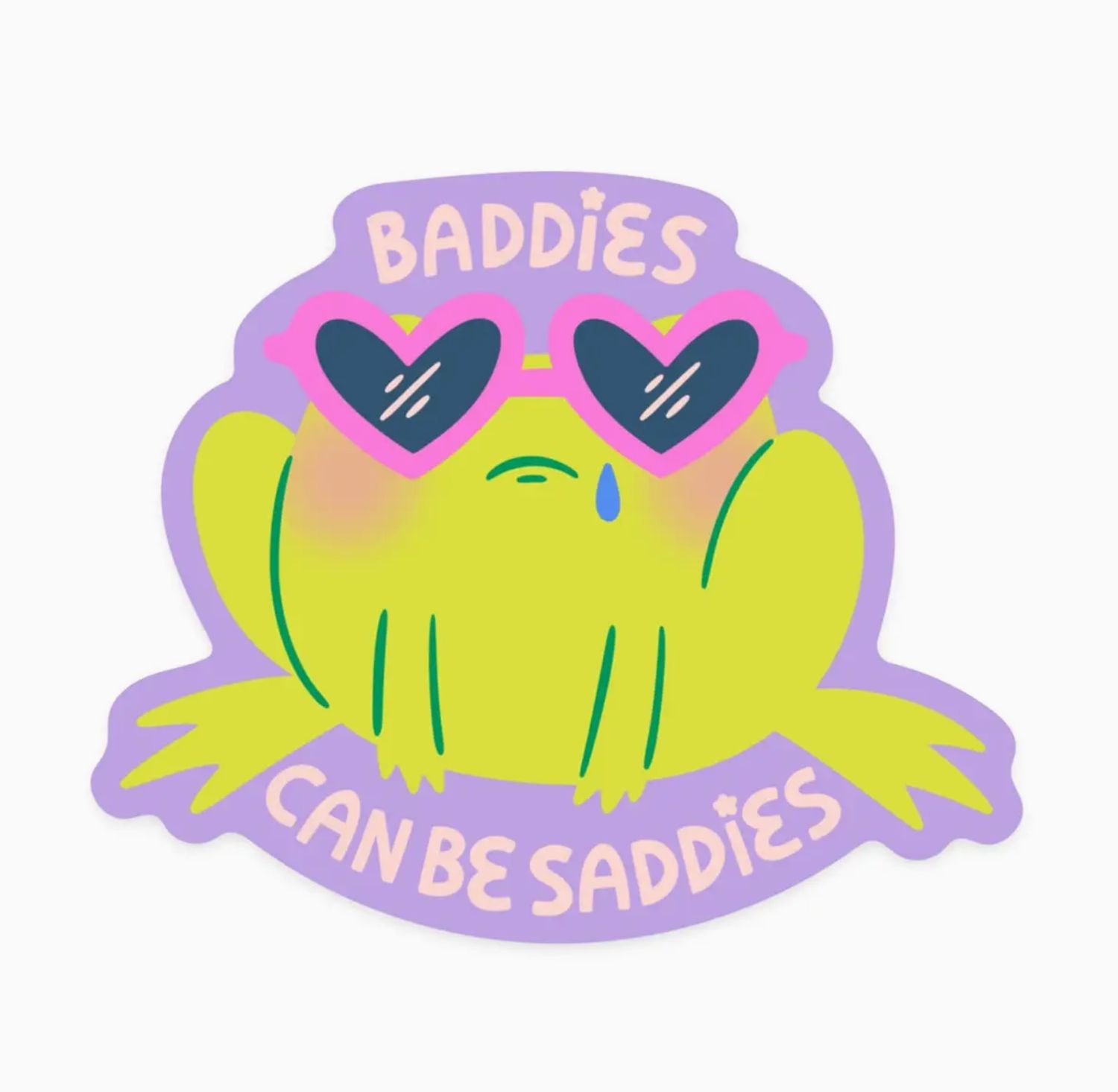 saddie baddie sticker