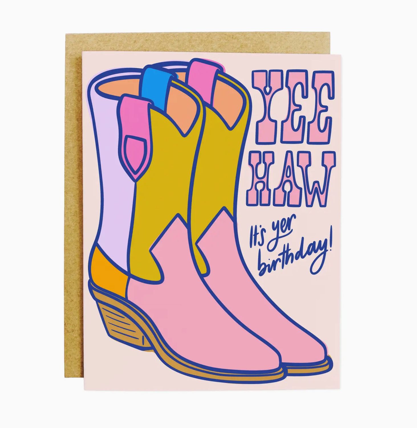 yee haw it's yer birthday card
