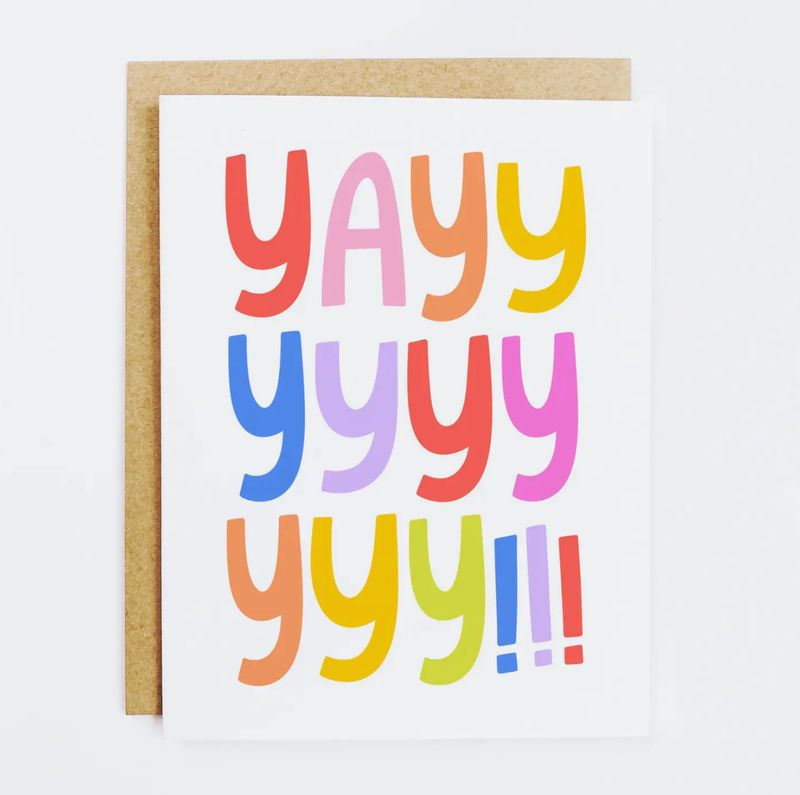 yayyyy card