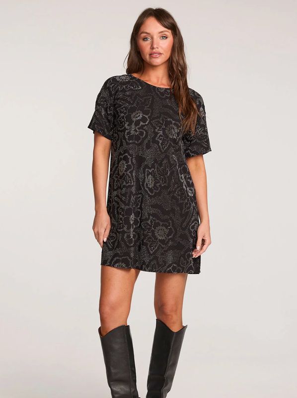 kove mini dress- black