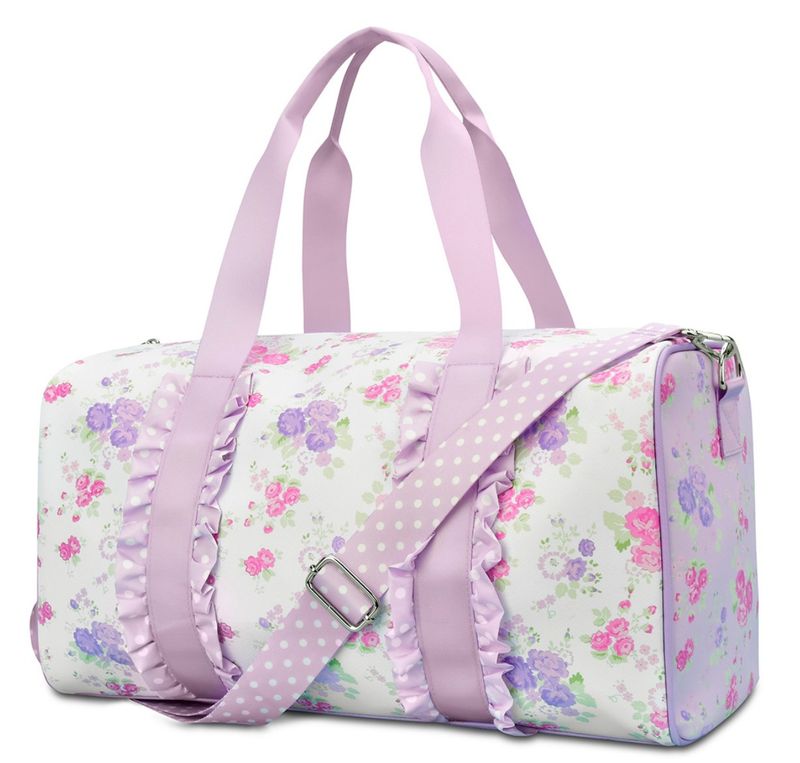 forever floral duffel bag