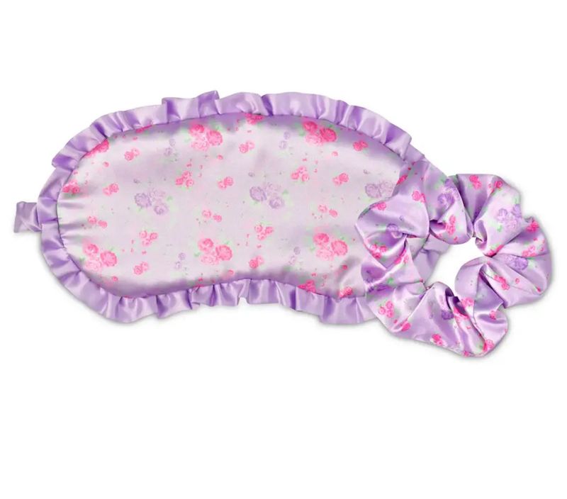 forever floral eye mask &amp; scrunchie set