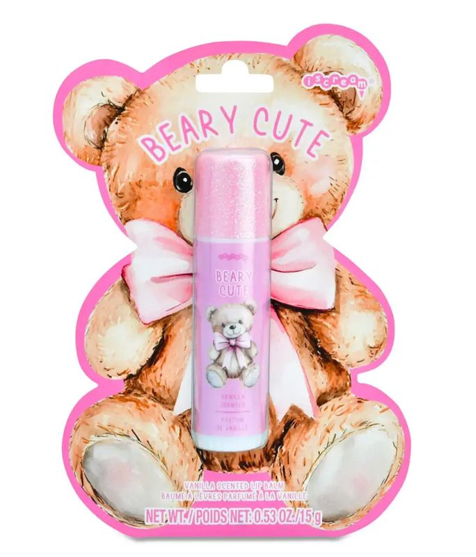 beary cute lip balm