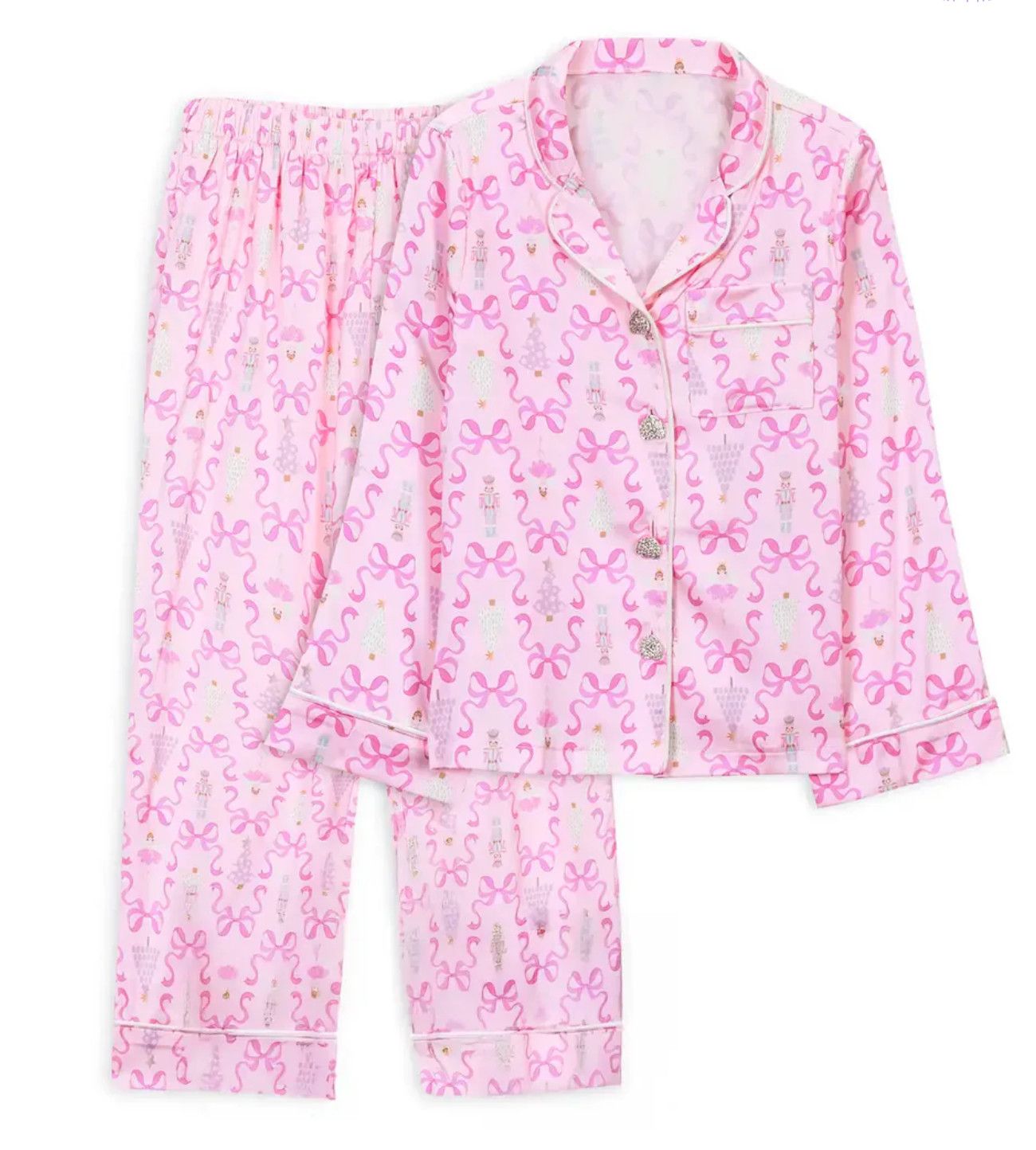 longsleeve silky pjs