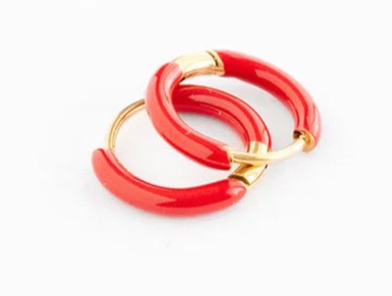 enamel hoops