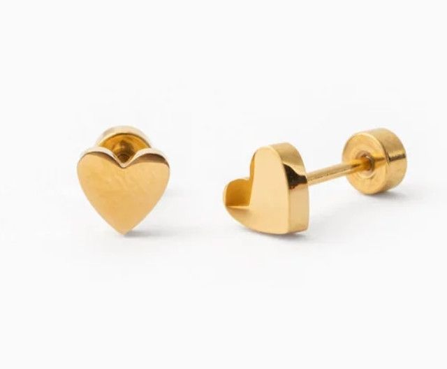 heart studs