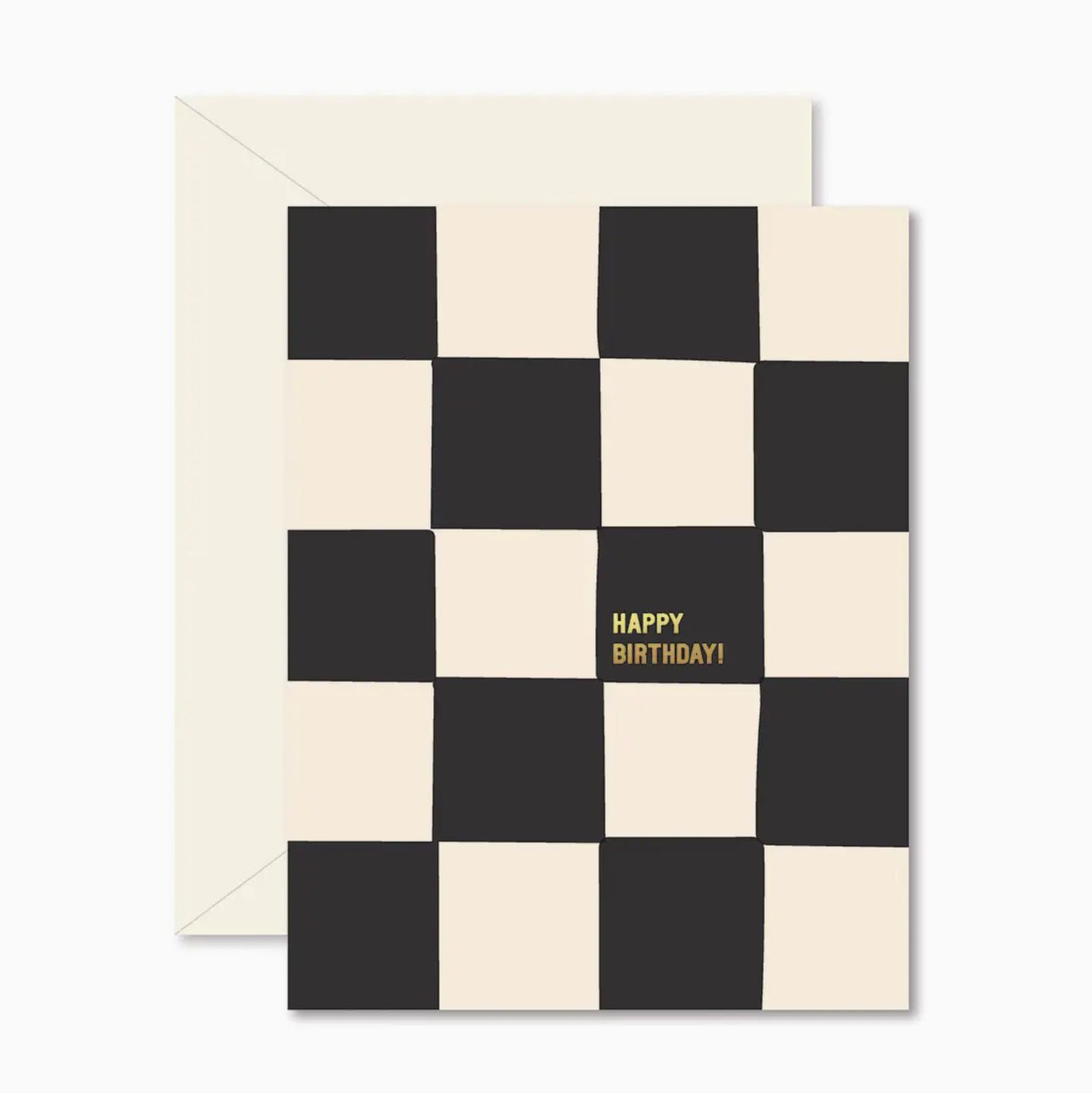 chessboard birthday card