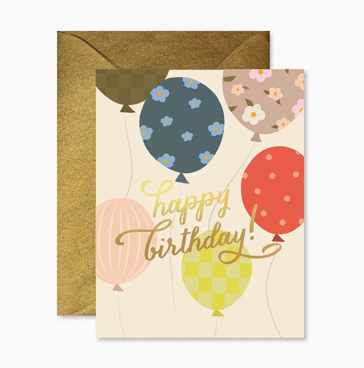 balloon release birthday card