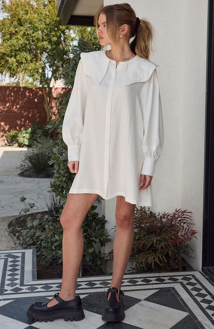 suzette mini dress- salt