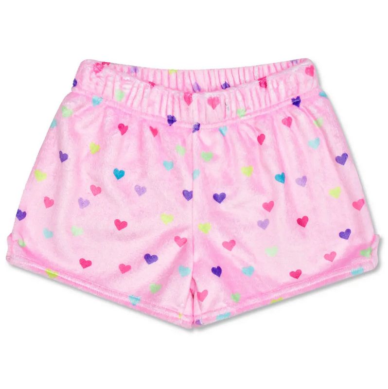 valentine plush shorts
