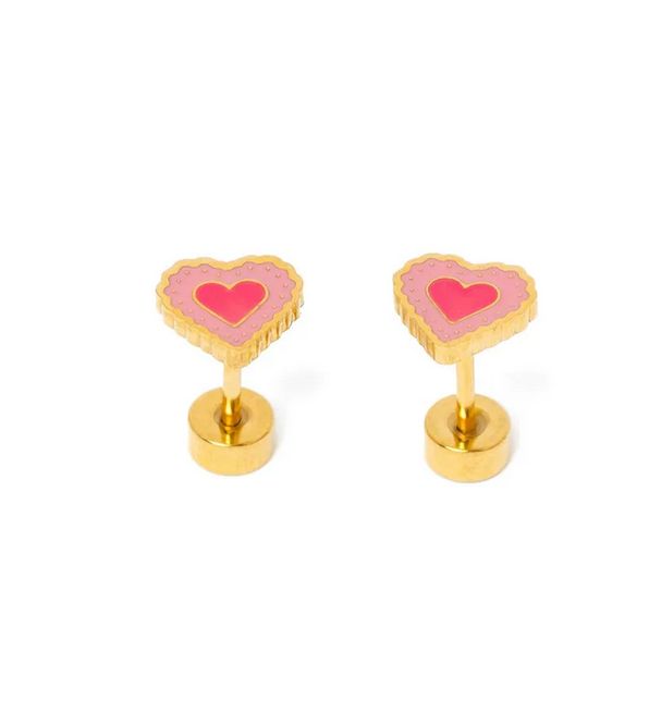radiant heart studs