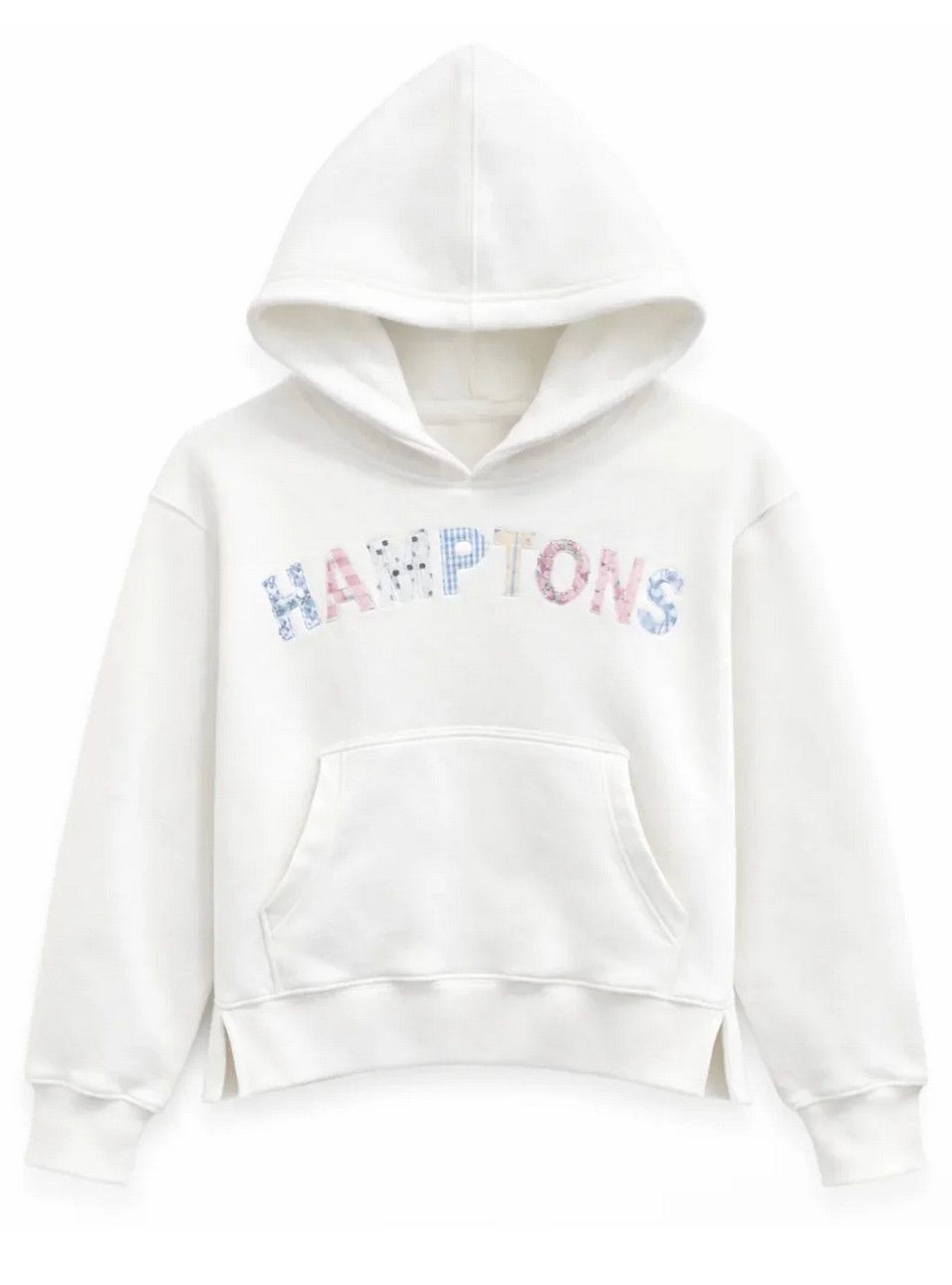 patchwork hamptons hoodie