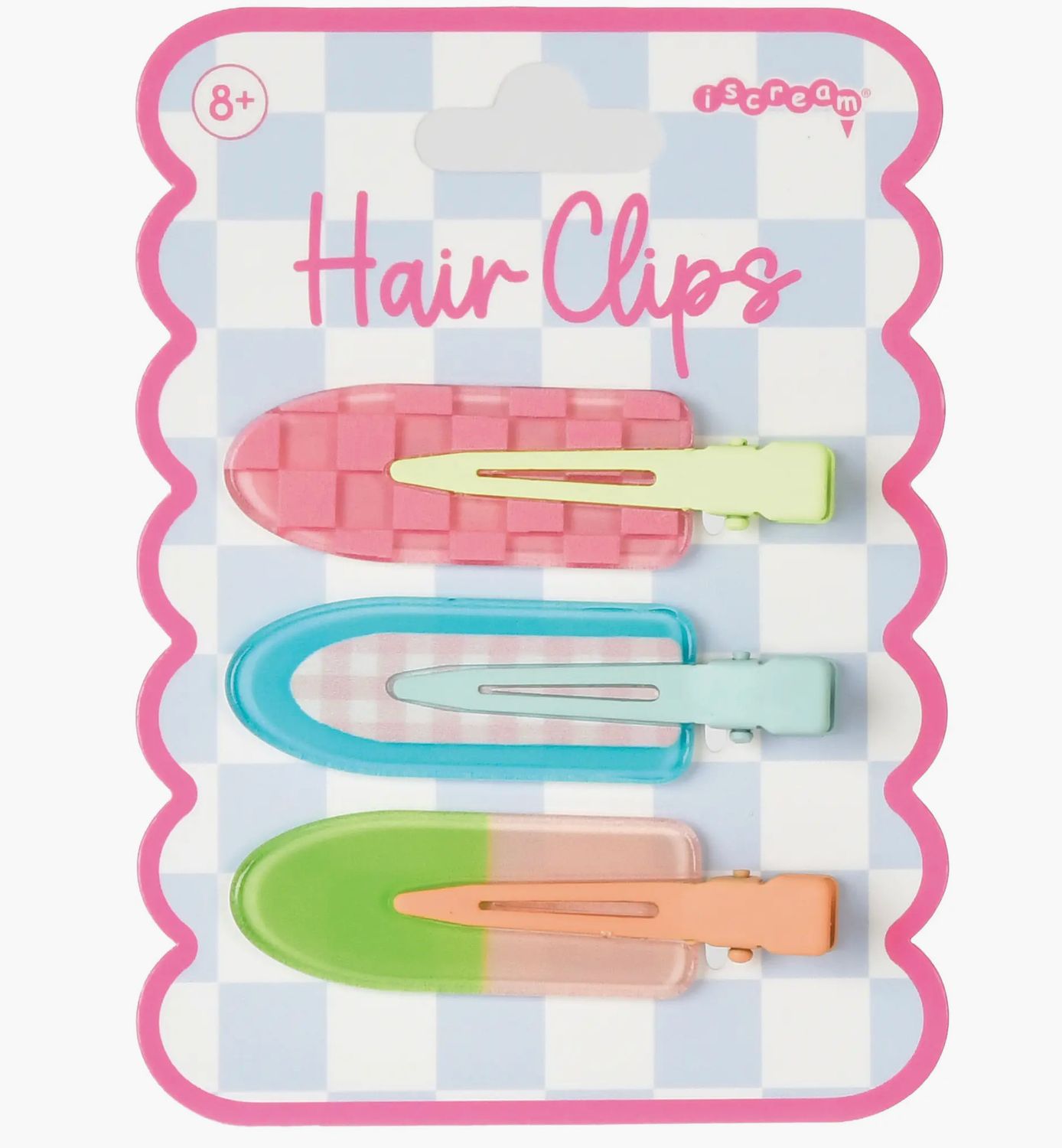 GRWM clips (set of 3)