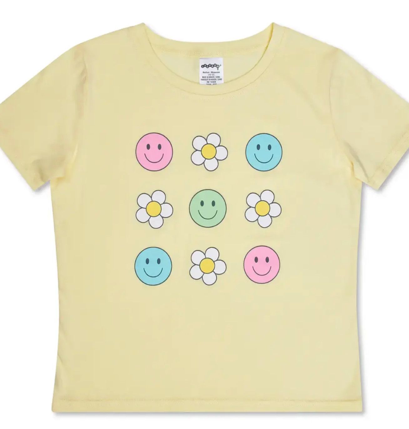 smile flower tee