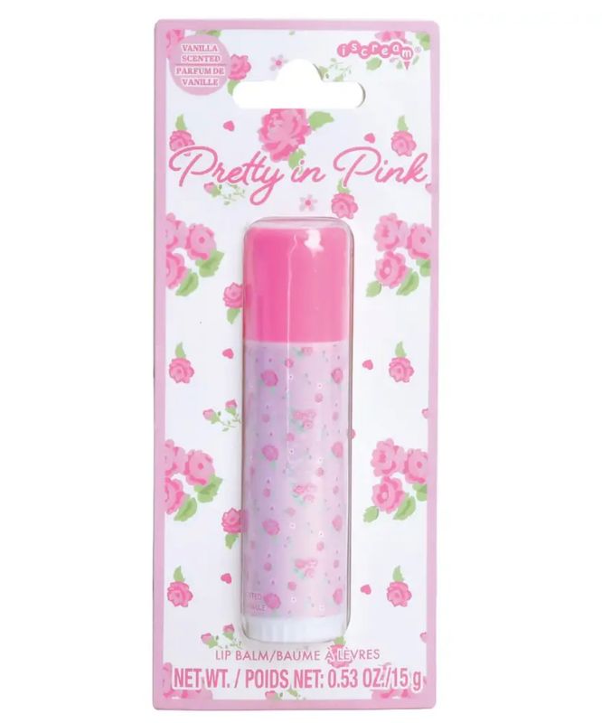 pretty in pink lip balm