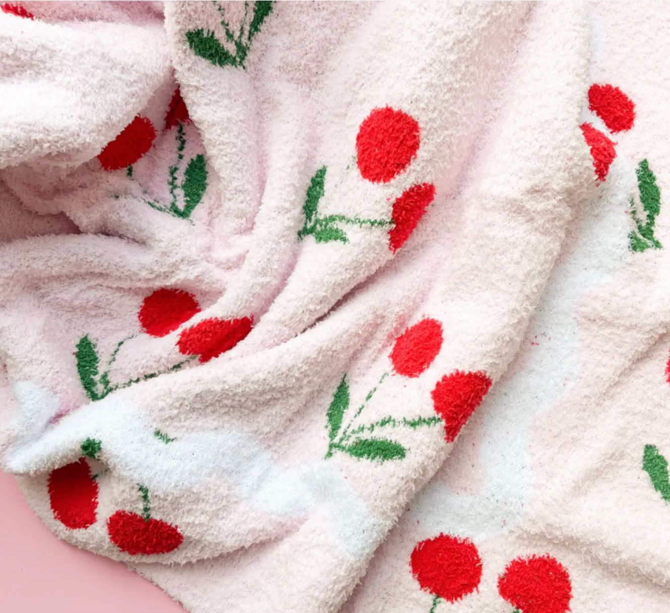 cherry on top throw blanket