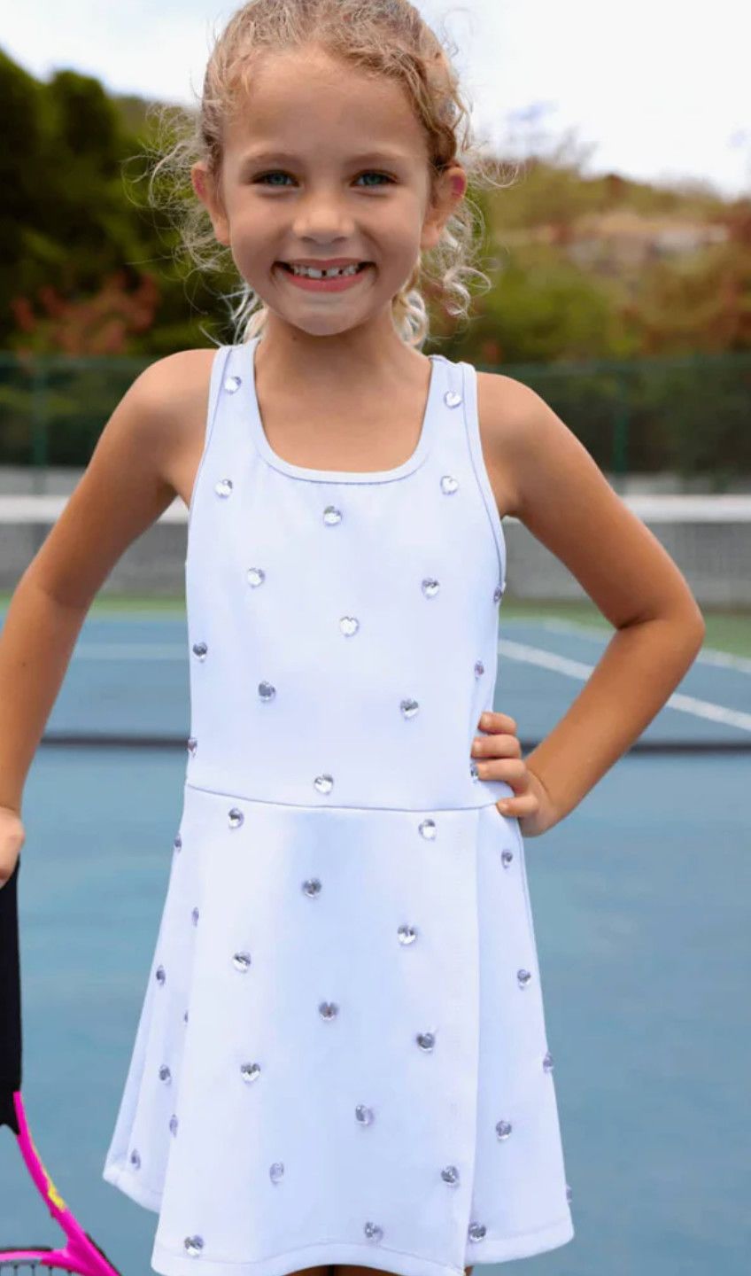 heart scuba tennis dress