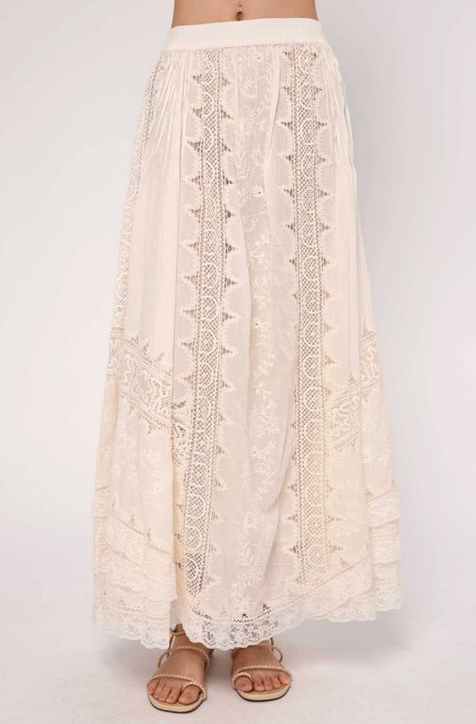 marlow skirt- ivory
