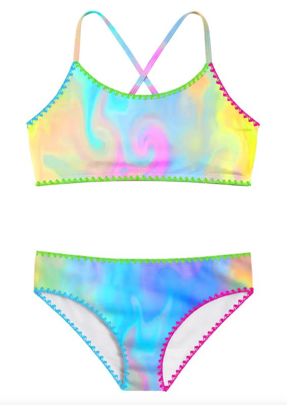 luna marble bikini
