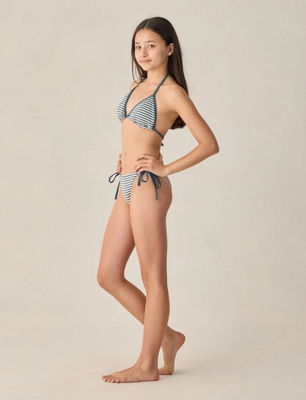 bikini set navy stripe