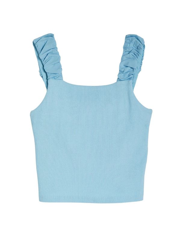 knit gathered tank