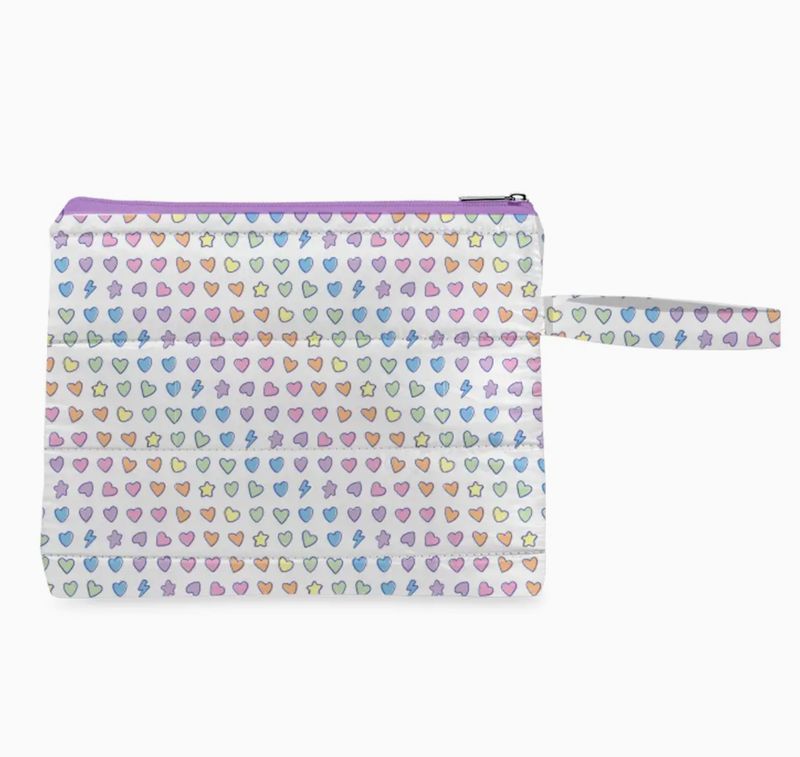 rainbow remix puffer wet bag