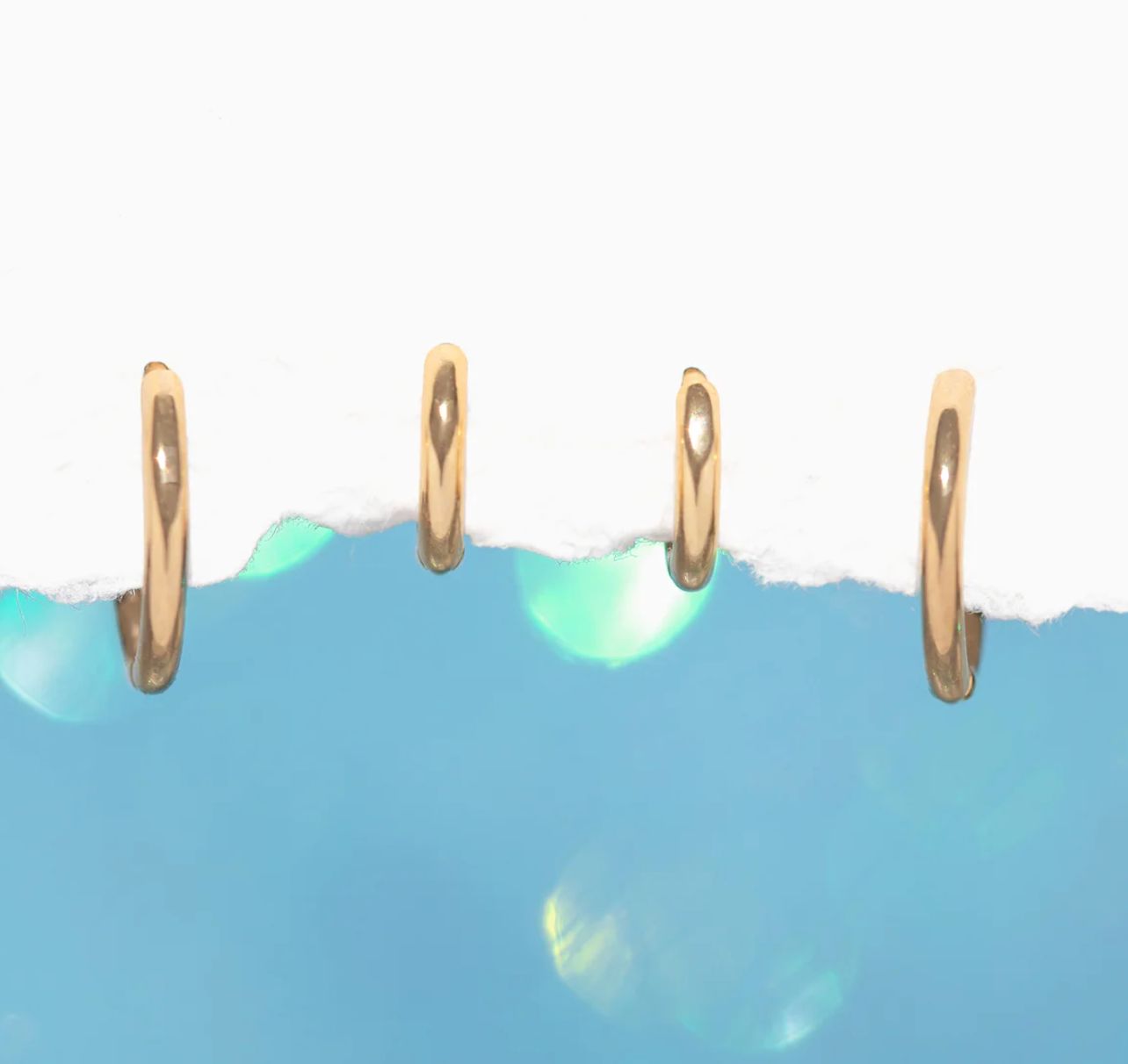 tiny endless hoops