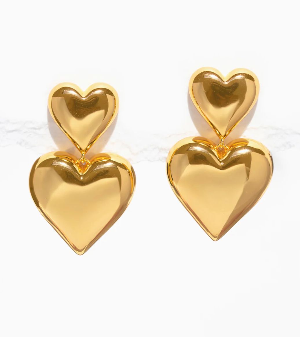 heartfelt dangle earrings