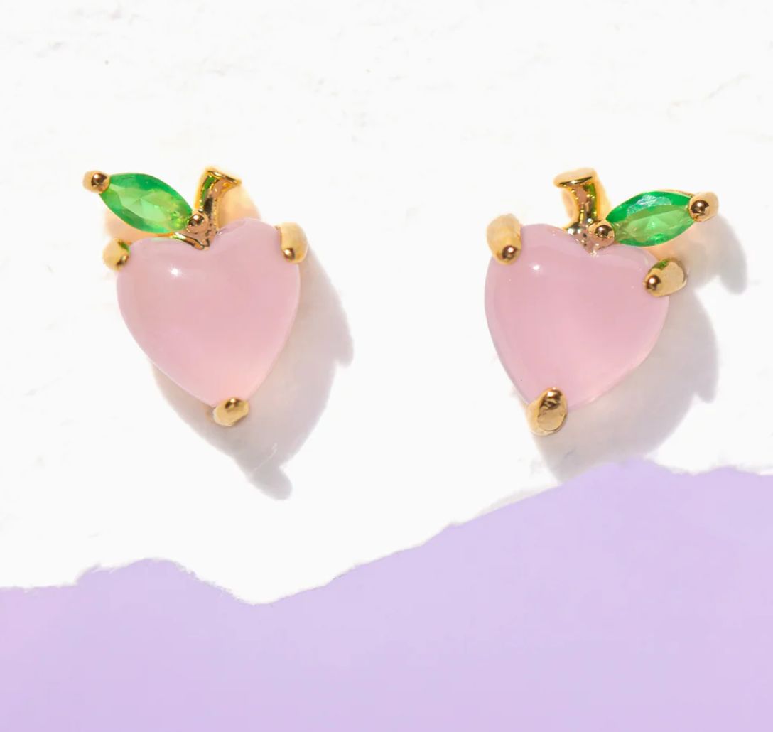 peach studs
