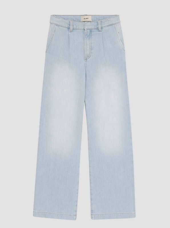 lily pleated wide leg