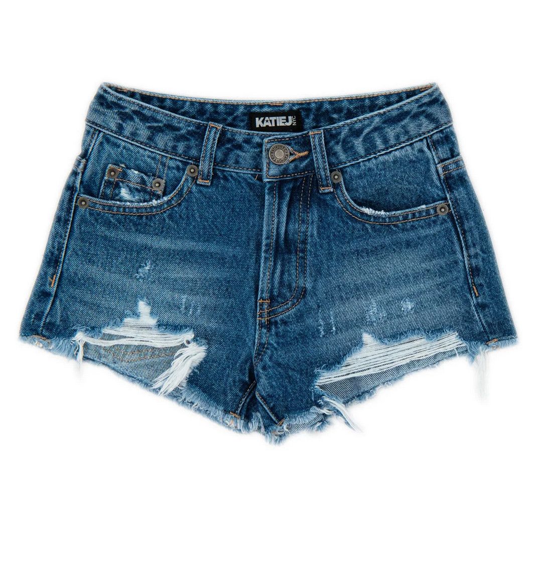malibu short- dark wash