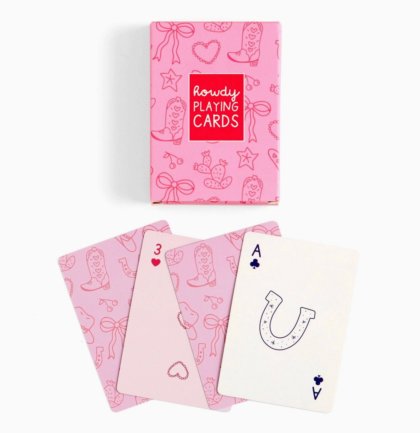 western playing cards
