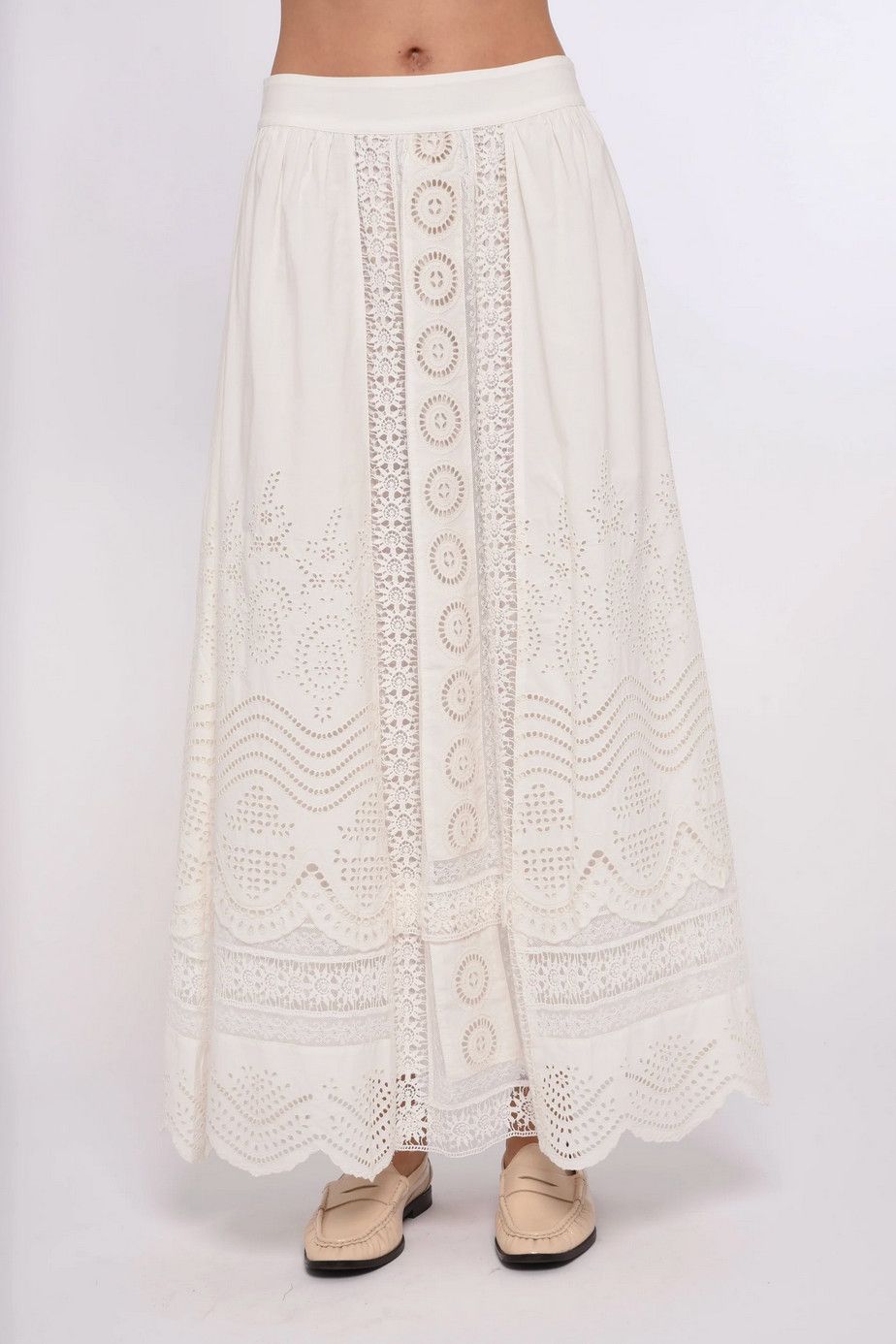 westin skirt- bright white