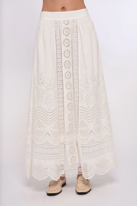 westin skirt- bright white