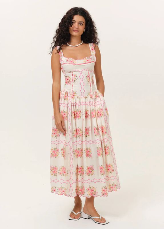 Tea Time Midi Dress