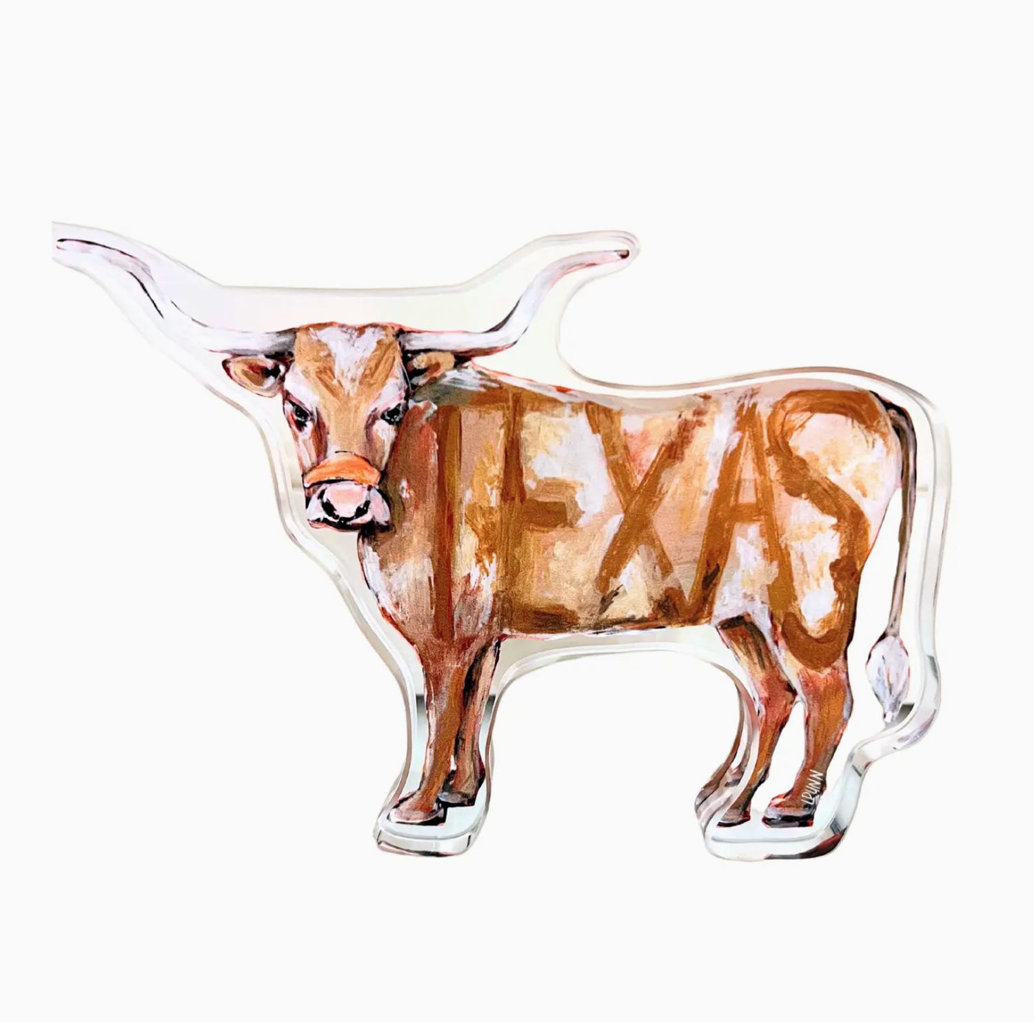 longhorn acrylic- bitty